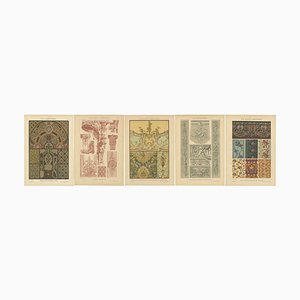 H. Dolmetsch, Decorative Arts of the 17th and 18th Centuries, 1887, Paper, Set of 5
