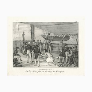 Dramatic Encounter Aboard Astrolabe in Tonga-Tabu, Paper