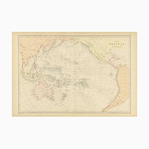Map of the Pacific Ocean, 1882