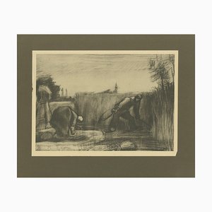 After Vincent Van Gogh, The Harvesters, 1928, Portfolio Print