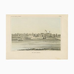 Fort Smith in Arkansas, 19th Century, Lithograph on Paper