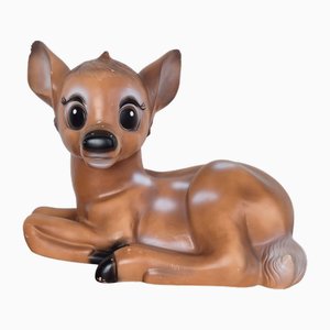 Vintage Bambi Deer Lamp from Heico, 1980s