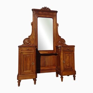 Vintage Walnut Dressing Table, 1950s