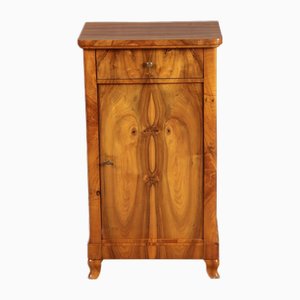 Antique 19th Century Biedermeier Walnut Bedside Table, 1830