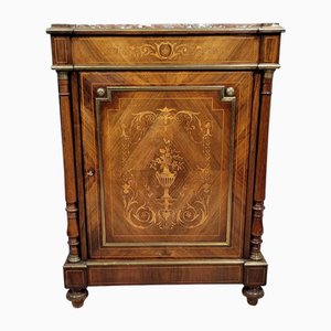 Napoleon III Boulle Sideboard in Marquetry and Copper Rushes, 1850