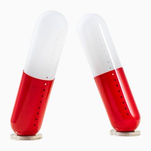 Pillola Lamps by Studio Da for Nai, 1968, Set of 2