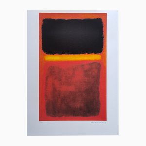 Mark Rothko, Composition, 1980s, Lithograph