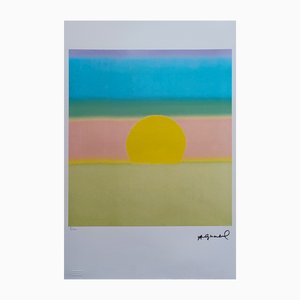 Andy Warhol, Sunrise, Litografia, anni '80