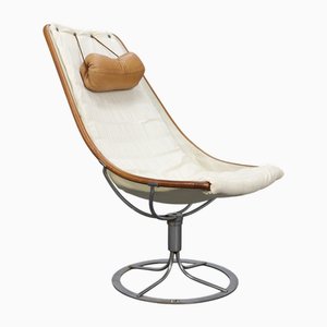 Jetson Swivel Lounge Chair by Bruno Mathsson for Dux, 1970s