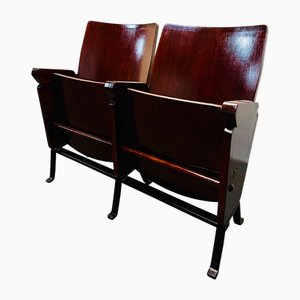 Vintage Kinostühle, 1950er, 2er Set