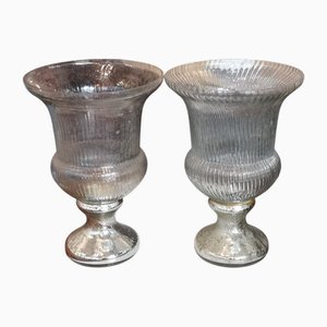 Vases Medicis en Verre, 1890s, Set de 2