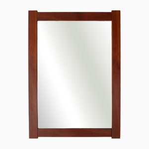 Vintage Teak Wall Mirror, 1960s