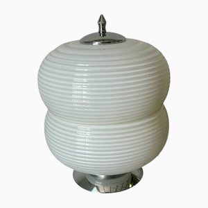 Maya Double Blown Murano Glass Lamp, 1980s