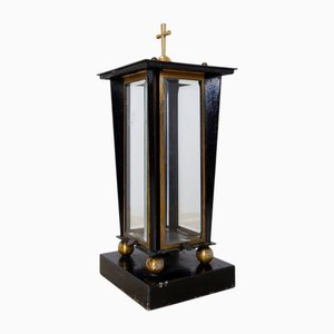 Lanterne Funéraire en Bois, 1960s