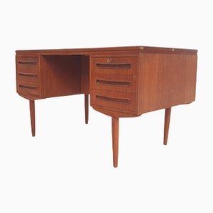 Teak Desk by J. Svenstrup for A.P. Furniture, 1960s