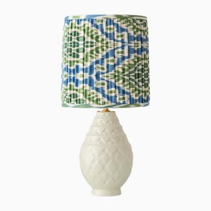 Art Deco Pineapple Table Lamp by Charles Catteau for Boch Frères Keramis, 1920s