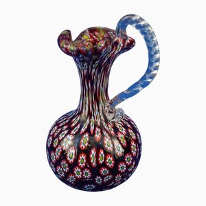 Art Deco Glass Jug by Ercole Barovier & Toso, 1950s