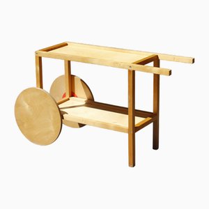 Carrello trendy in betulla di Magnus Engman per Ikea, 2014