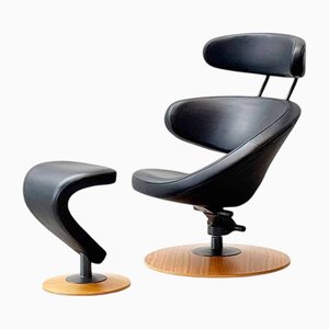 Peel Leather Chair by Olav Eldøy for Varier