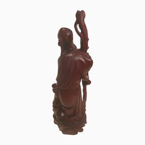 Chinese Rosewood Sculpture of Dioshouxing the Star God, 19th Century