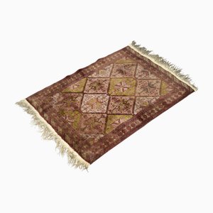 Handgewebter orientalischer turkmenischer Vintage Ersari Teppich, 1950er