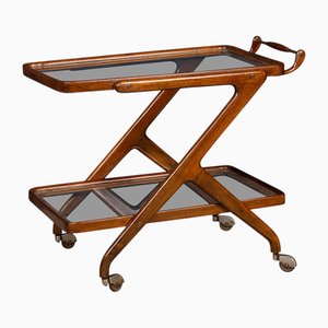 Chariot à Boissons Vintage par Cesare Lacca, Italie, 1950