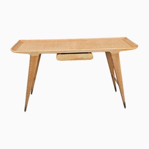 Bureau Mid-Century Moderne en Bois de Frêne, Italie