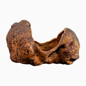 Scandinavian Artist, Organic Sculpture, Hälsingland, 19th Century, Burl Wood