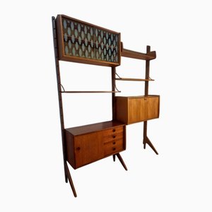 Ergo Freestanding Secretaire Unit in Teak, 1960s