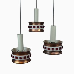 Vintage Cascade Pendant Light by VEB Narva Leuchtenbau, 1960s