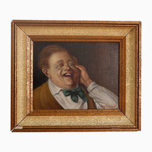 Max Verveert, Portrait, Painting on Canvas