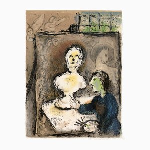 Marc Chagall, Frontespizio: Invocation, da Odyssey, 1989, Litografia