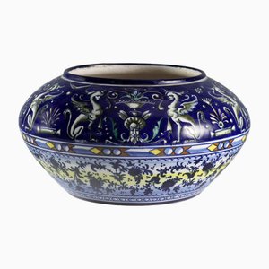 Majolica Bowl by Paolo Zoli Faenza