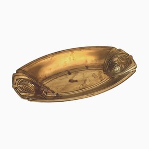 Vintage Art Nouveau Oval Tray, 1920
