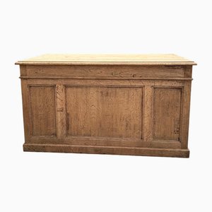 Oak Reception Counter, Early 20th Century
