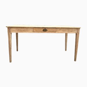 Country Table with Spindle Legs