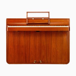 Pianette en Teck par Louis Zwicki, Danemark, 1950s