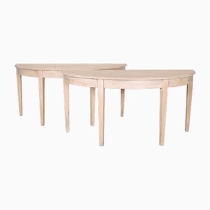 Swedish Console Tables, Set of 2