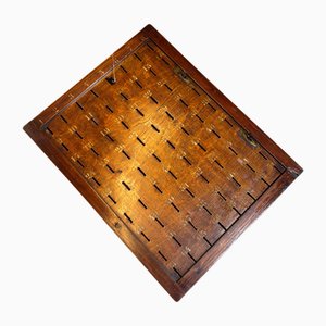 Antiker Café Sparschrank aus Holz