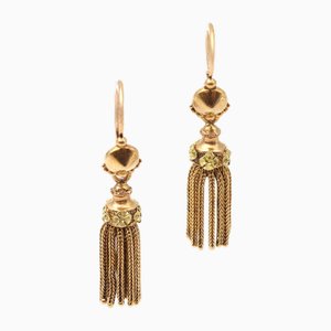 French Victorian Tassel Earrings, Set of 2