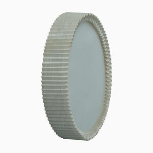 Mid-Century Modern Wall Sconce in Linen, 1950s