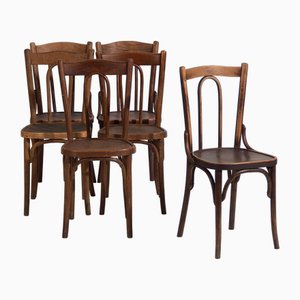 Vintage Dining Chairs, 1920, Set of 6
