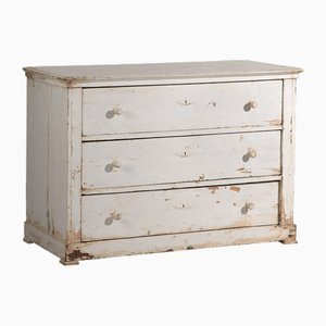 Vintage White Dresser, 1920