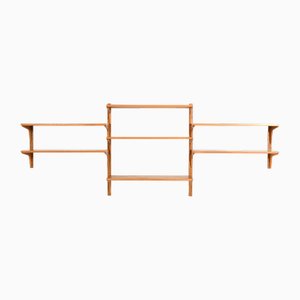 Estantería de roble de HG Furniture, Dinamarca, años 60