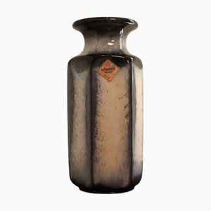 West German Sand and Earth Ceramic Vase from Scheurich Keramik, 1970s