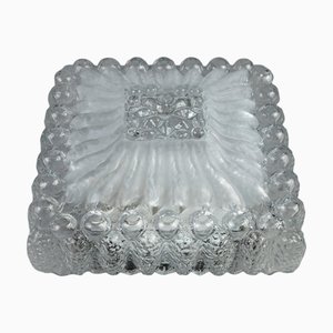 German Glass Flush Mount, 1960s