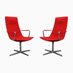 Set of Catifa 70 Swivel Lounge Chairs by Arper, 2000s
