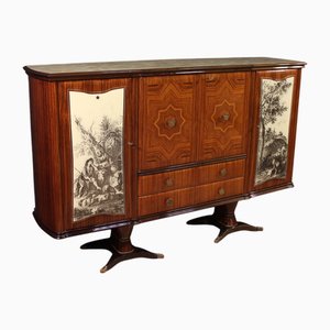 Italian Bar Cabinet by Fratelli Rigamonti Desio, 1940s