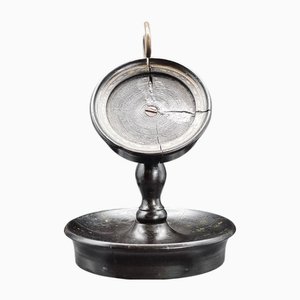 Viktorianischer Uhrenständer aus ebonisiertem Obstholz