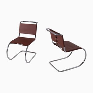 Italian Bauhaus Chairs in the style of Knoll, 1970s, Set of 2